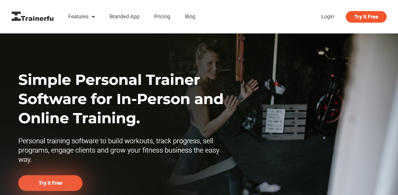 app for personal trainers Trainerfu