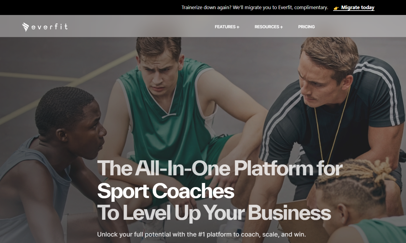 Everfit AI Personal Training Software Everfit AI personal training software for fitness coaches with workout planning, client management, nutrition coaching, automation, and online coaching features.