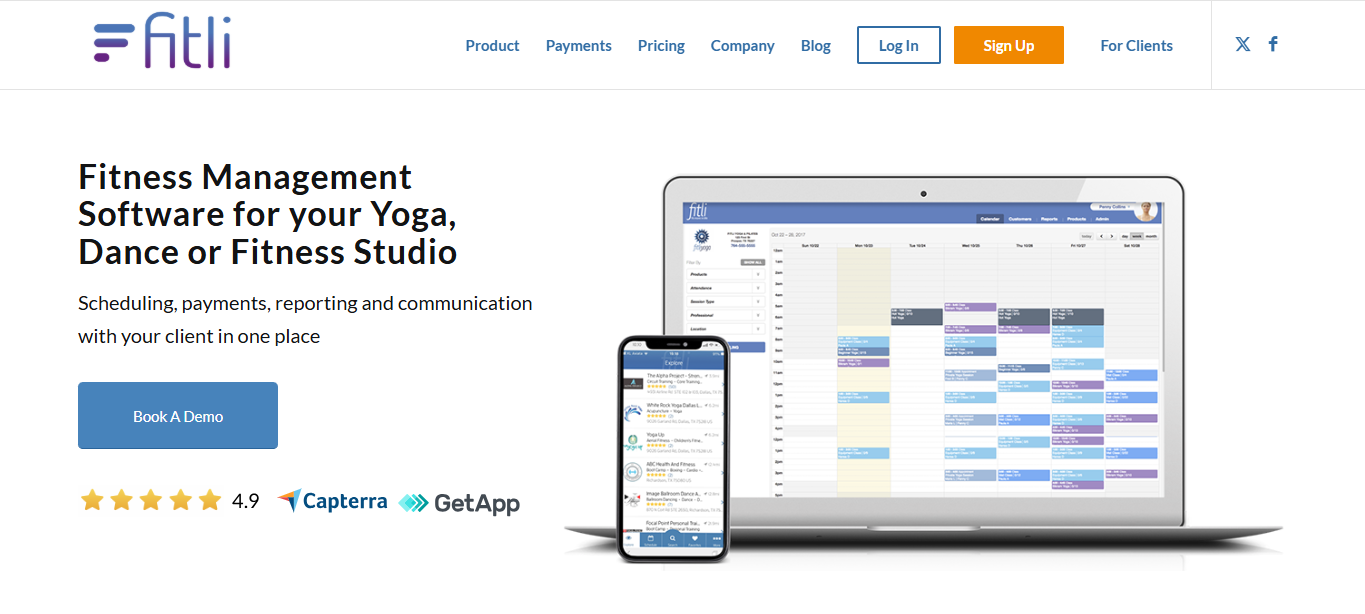 app for personal trainers Fitli