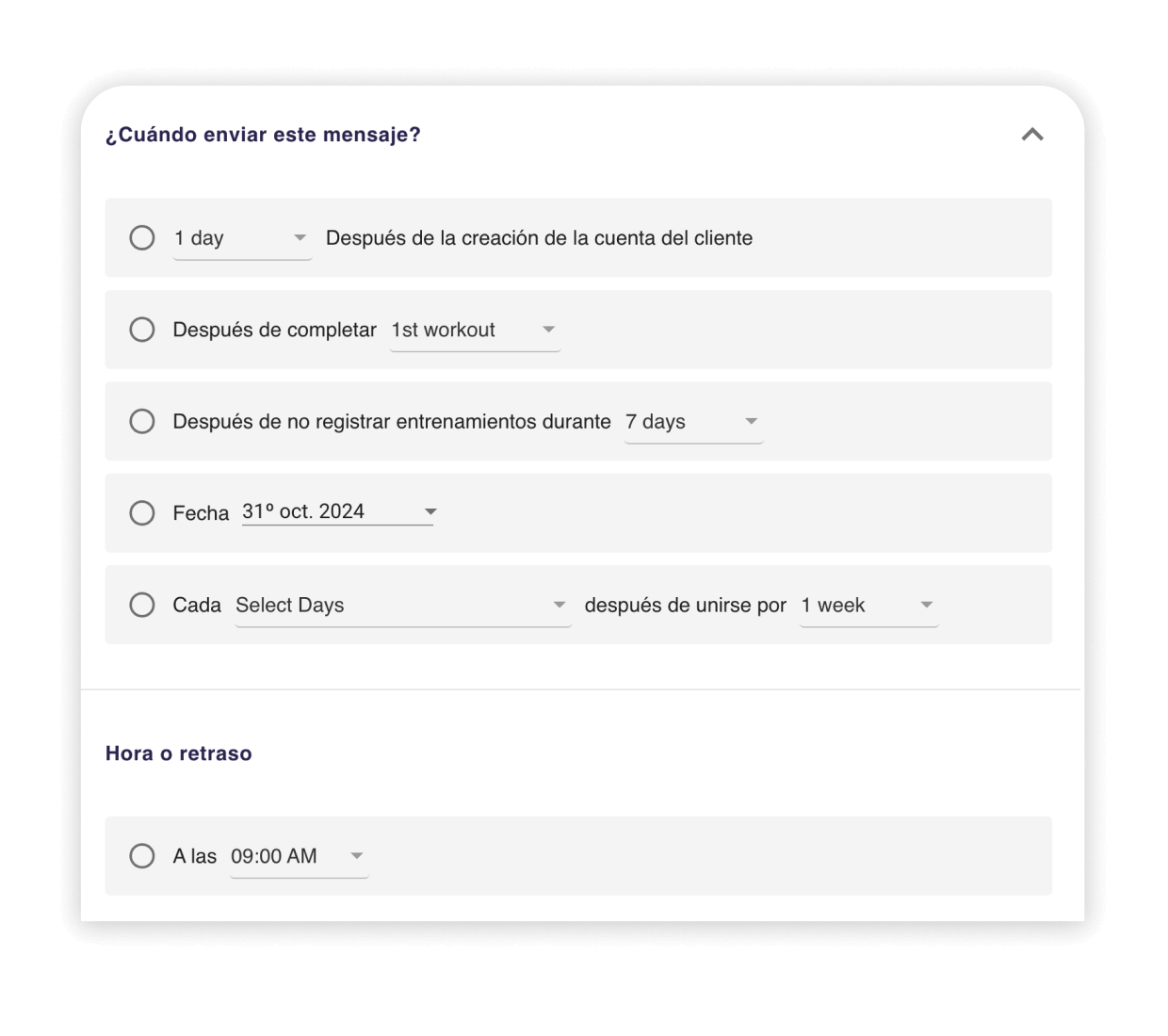 Vende programas de entrenamiento por Internet: automatización